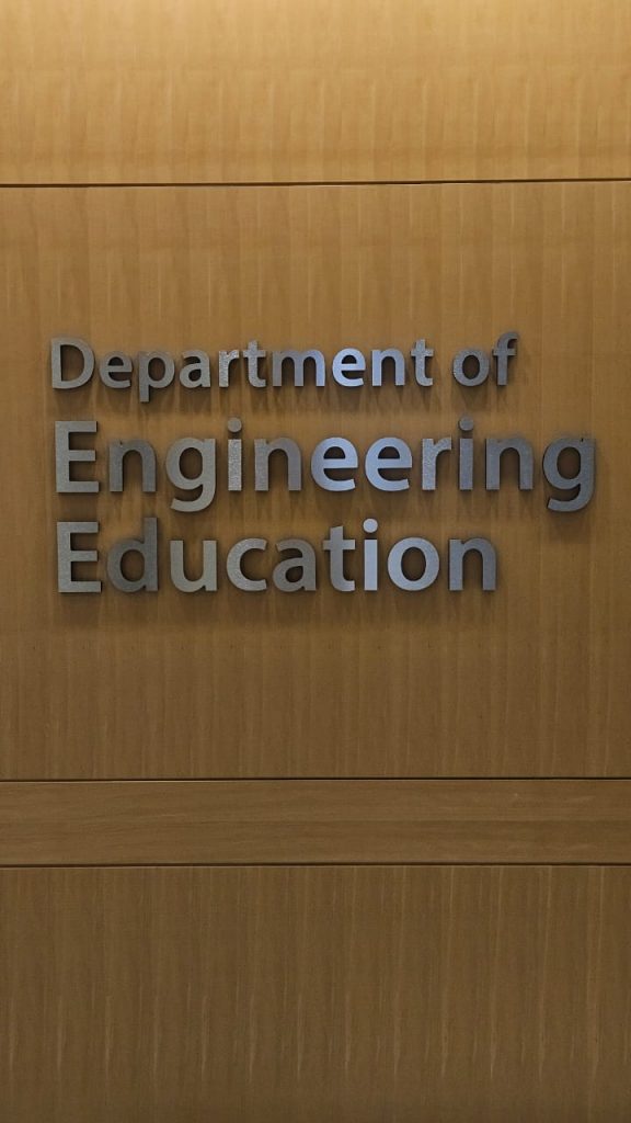 visita ao department of engineering education